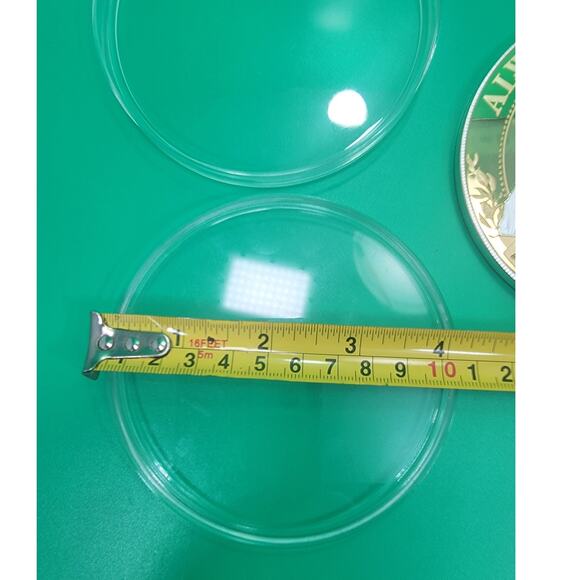 Always Remember 9/11-2021-100 mm Gold & Silver-Plated Coin & 4 Swarovski Crystal - Picture 6 of 6